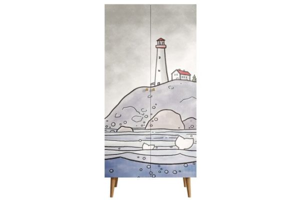 Wardrobe 2 doors Berber small