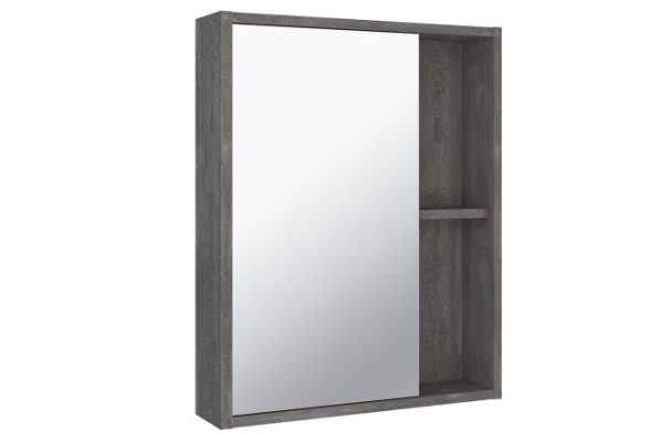 Mirror wall cabinet RUNO Eco 00-00001324 52x65x12 cm, Universal