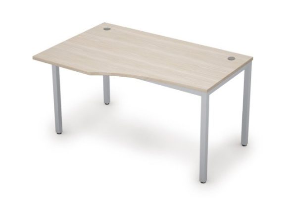 Left curved table Avance 140x75x90 cm