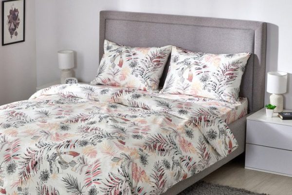 Bed linen set MICASA Leticia Calico 210x220 cm, Euro