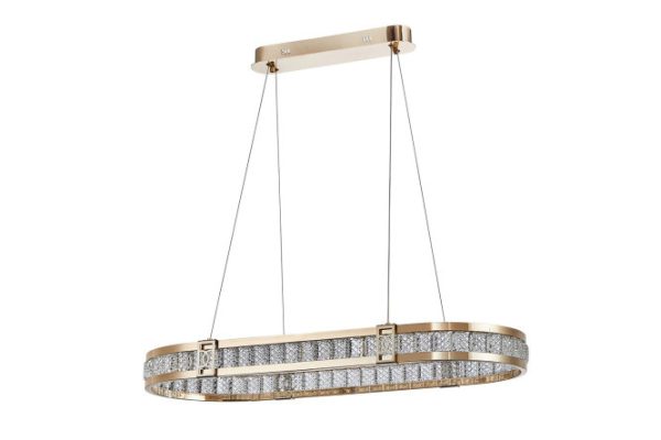 LED pendant chandelier FAVOURITE Theatrum 35 sq.m., 86x8x36 cm, LED