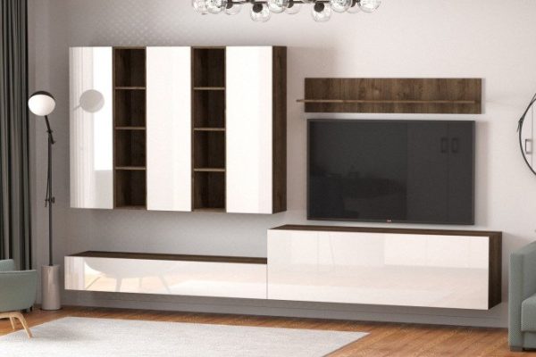 Furniture set Studio No. 7 expressive oak/white diamond