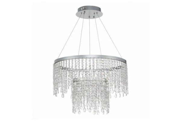 Hanging chandelier Vega 19 sq.m., LED, 60 cm