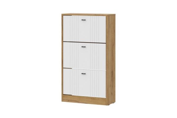 Shoe rack 3-leaf Barcelona 58.7x103.1x24 cm