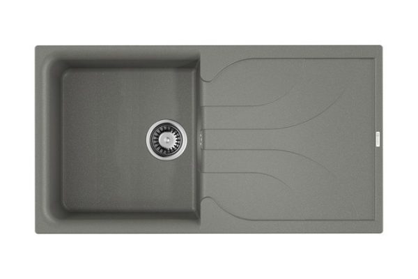 Inset sink with wing OMOIKIRI Yasugata 100-GR 4993568 100x50x21 cm