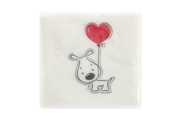 Single-layer napkins Hall Doggy 100 pcs.