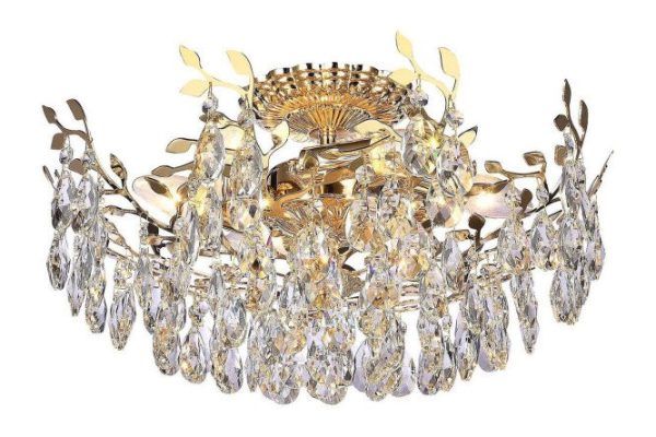 Ceiling chandelier STILFORT Sofia 12 sq.m., 50x23x50 cm, E14