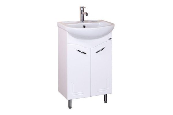 Floor stand ONIKA Lada 105002 47.2 cm, frame color white, facade white