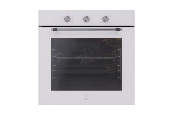Electric oven LEX EDP 670 WH MAX, white 59.5x59.5x54.7 cm