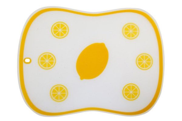 Cutting mat Lemon 30x0.3x40 cm, Polypropylene, 1 pc.