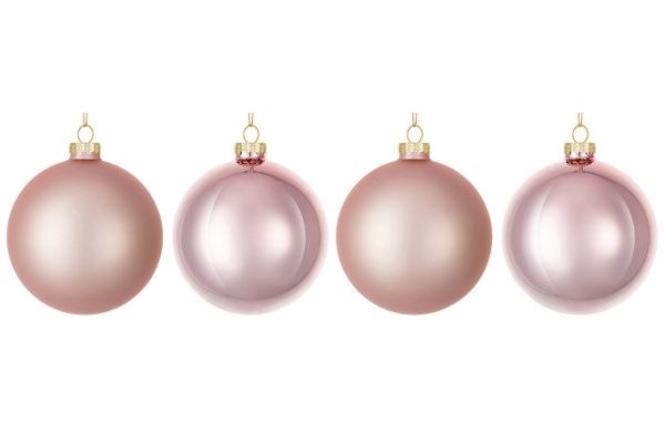 Set of Christmas balls Hall KMGB23191-10 4 pcs.