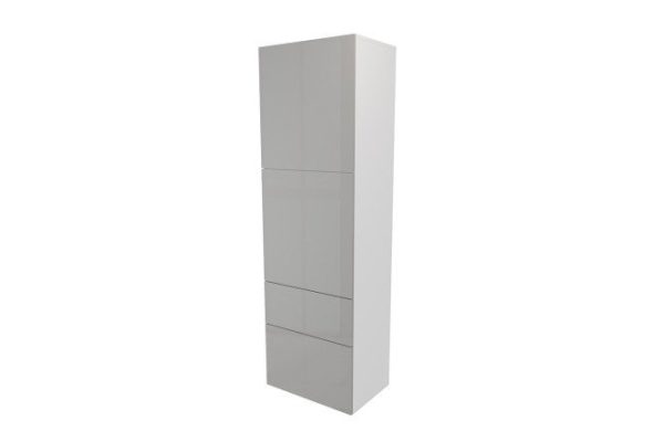 tx1wuv8wyq6nwn8xm0bxqnu1cqdz04xf.jpg Wardrobe 2 doors and 2 drawers Oscar Amika 60x192 with closers, white / dusty gray gloss