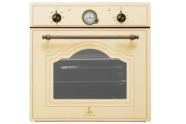 Electric oven LEX EDM 077C IV, beige 59.5x59.5x57.5 cm