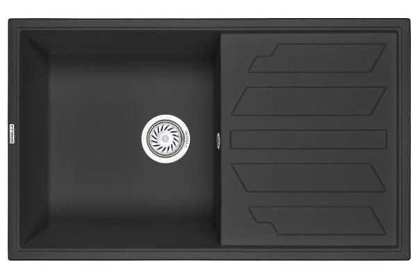 Inset sink with drainer GRANULA Granula 8601 86x50x20 cm