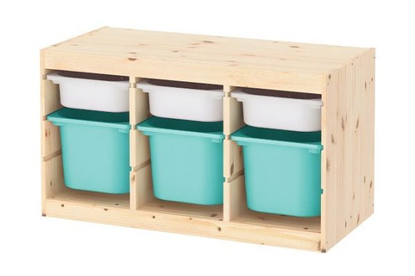 Alpha rack 94x52x44 cm, with containers