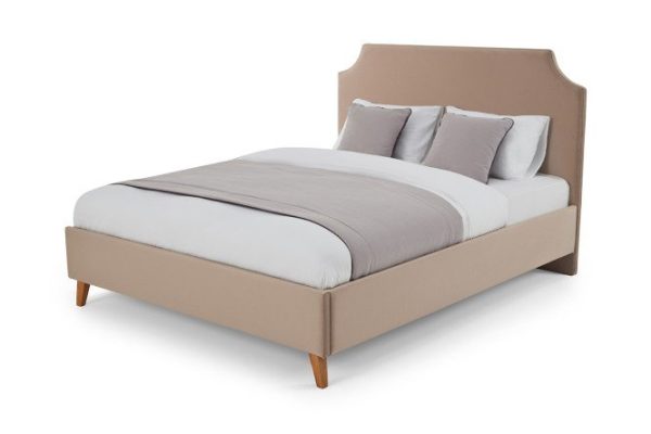 Bed with lifting mechanism SCANDICA Andrea natural beige color 180x200 cm