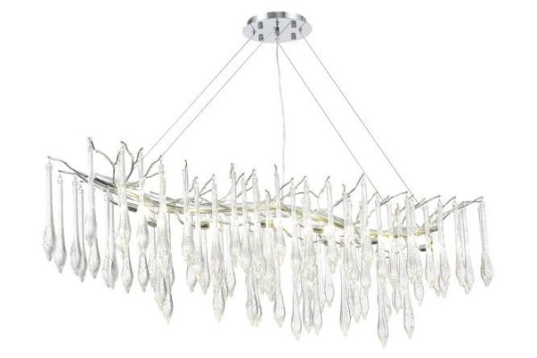 Hanging lamp ST LUCE Teardrops 21 sq.m., 150x40x40 cm, G9