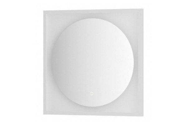 Mirror with LED backlight DEFESTO Eclipse DF 2226S 60x60x3.3 cm