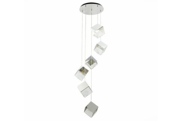 Hanging lamp ST LUCE Riello 10.5 sq.m., 57x150x57 cm, G9