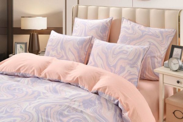 Bed linen set SOFI DE MARKO Laiki Satin 160x220 cm, 1.5 sleeping