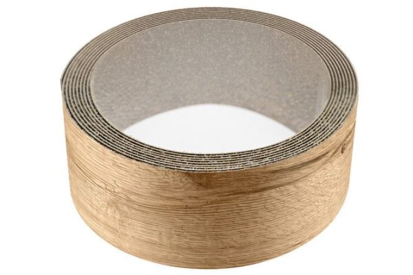Edge with adhesive for table top Natural Oak 305 cm, natural oak