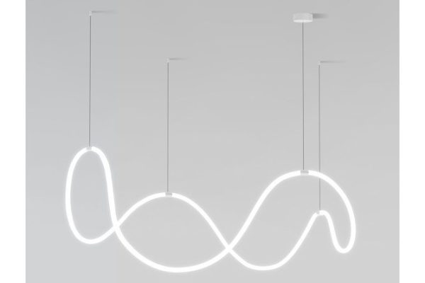 Hanging lamp EUROSVET Full Light 19 sq.m., 120x40x40 cm, LED