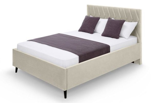 Bed Tessa beige 180x200 cm