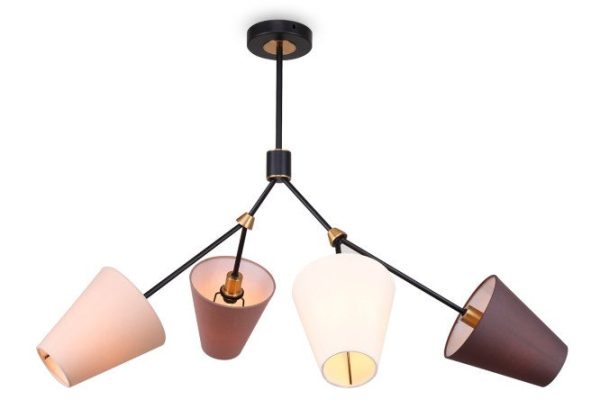 Ceiling lamp FREYA Modern Hats 12 sq.m., 101x69x16 cm, E14