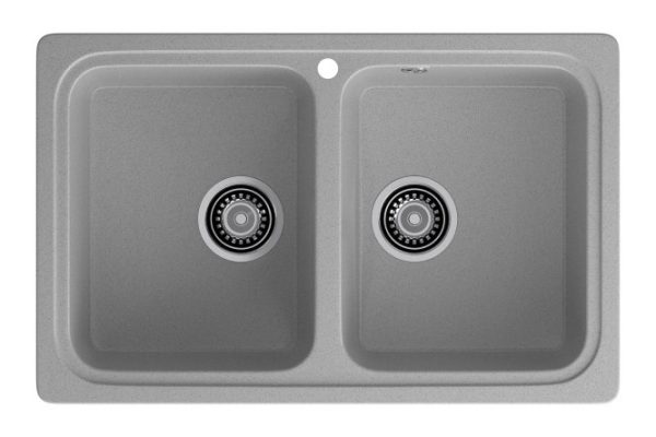 Inset sink GRANFEST Standart GF-S-780K 78x51x20 cm