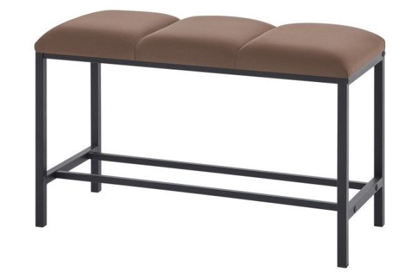 Banquette Praktik-10, upholstery color brown, frame black