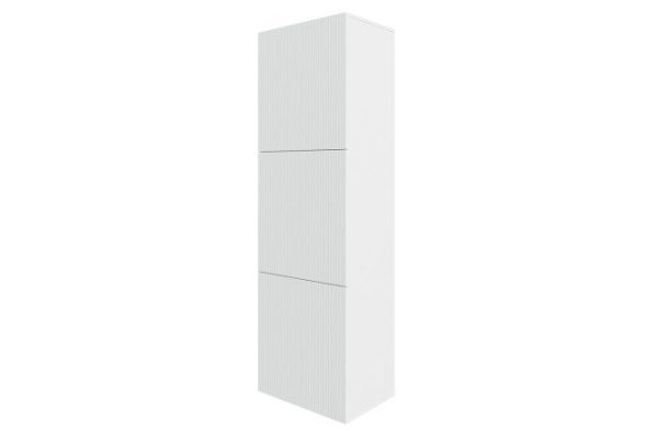 Wardrobe Oscar Amelie 192x60 3 doors, white / talc wave
