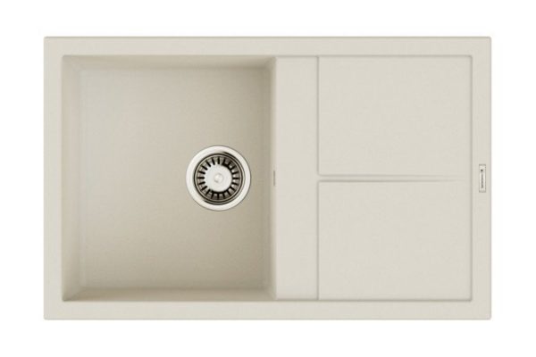 Inset sink with wing OMOIKIRI Sumi 79A-WH 4997096 79x50x20 cm