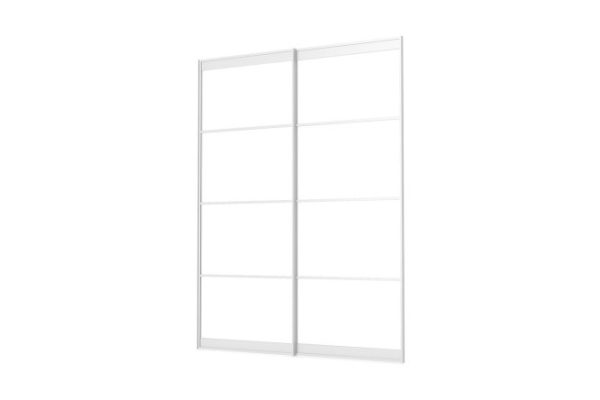 Oscar Ultra frame set for sliding wardrobe 200*236 cm with closers, type 2