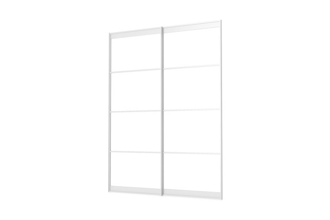 Oscar Ultra frame set for sliding wardrobe 200*236 cm with closers, type 2