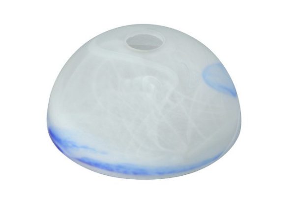 Lampshade Alabastro Blu E14, Glass