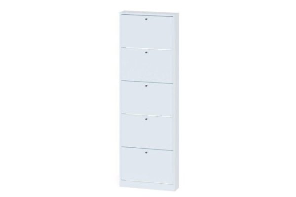 Shoe cabinet Alabama 60x182.4x16 cm