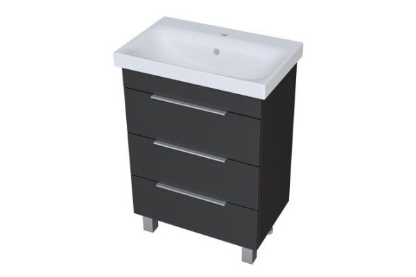 Cabinet 1Marka Gaula 80 cm, black