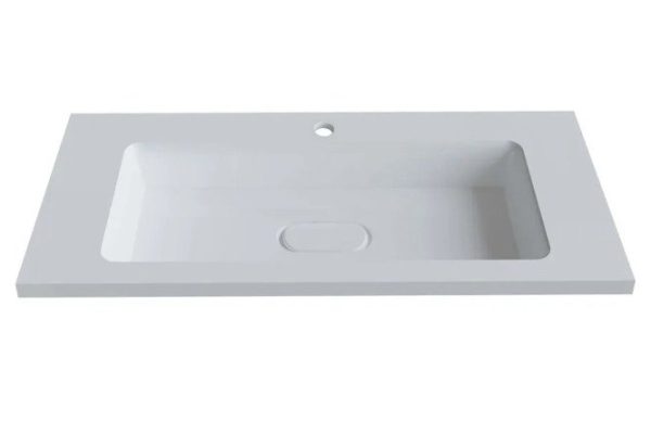 Bathroom sink Modul 2911020341 Semi-built-in, 100x13.3x45 cm