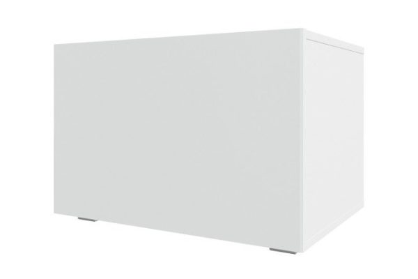 Cabinet Oscar Moon 60x40 with door, white / white talc