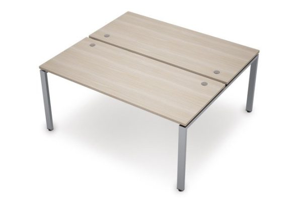 Bench system for 2 workstations Avance 140x75x123.5 cm