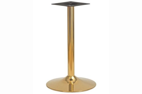 Dining table DOBRIN Alan Gold 44x72x44 cm