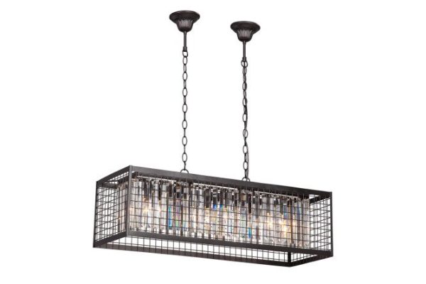 Chandelier VITALUCE V5185-1/6 18 sq.m., 86x90x32 cm, E14