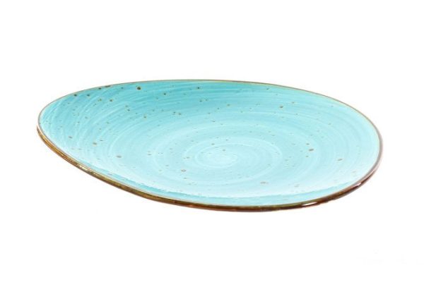 Small plate Horeca Turquoise Porcelain, 26 cm