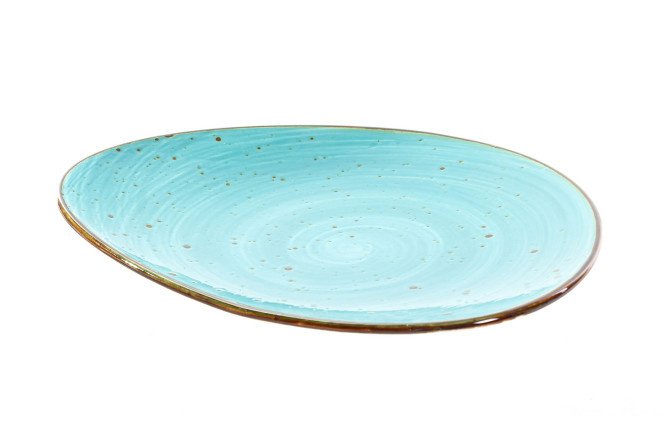 Small plate Horeca Turquoise Porcelain, 26 cm