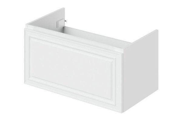 Wall-mounted sink cabinet Verona 2.0 79.4 cm, frame color matte white, facade matt white