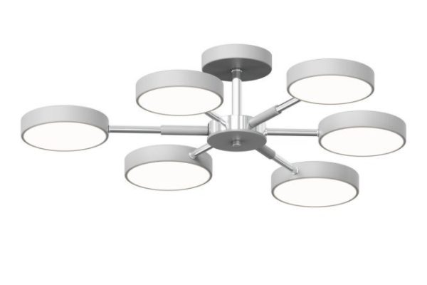 Ceiling lamp Scandi 19 sq.m., LED, 74 cm