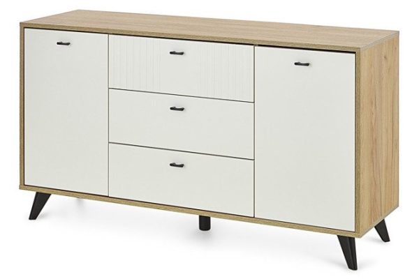 Chest of drawers Barcelona 3 drawers, double doors