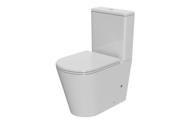 Floor-standing compact toilet POINT Victoria PN42061, white 38x85x65 cm