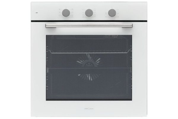 Electric oven KRONAsteel Alpha KROE091 60 WH, white 59.5x59.5x56.7 cm