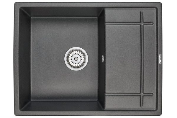 Inset sink with drainer GRANULA Granula 6501 65x49.5x20 cm